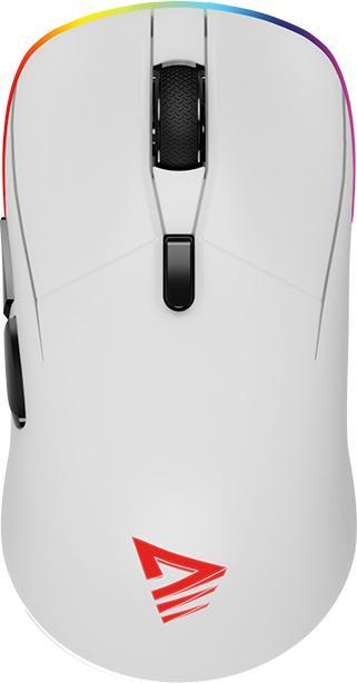 Actual product image Savio RIFT WHITE Gaming Mouse RGB Dual Mode (Cable, Wireless)