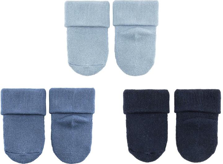 Actual product image Sterntaler Socks set of 3 uni blue One Size (pack of 3, One size)