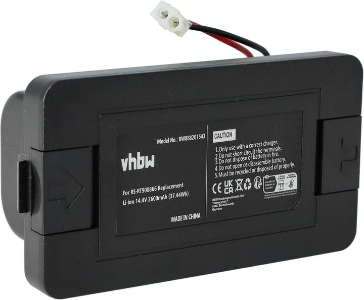 Immagine prodotto Vhbw Ersatzakku für Rowenta RS-RT900866 Heimroboter (2600mAh, 14,4V)