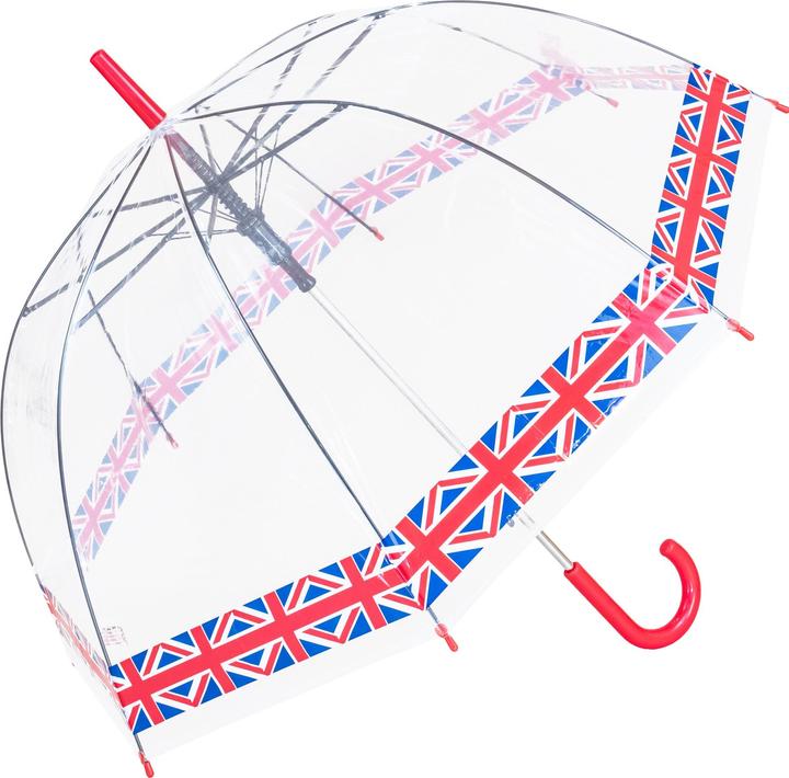 X Brella Union Jack Trim Kuppel Regenschirm
