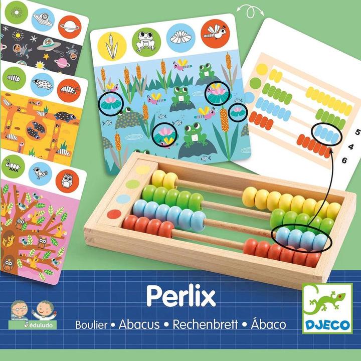 Immagine prodotto Djeco Eduludo Perlix - Abacus (Multilingue)