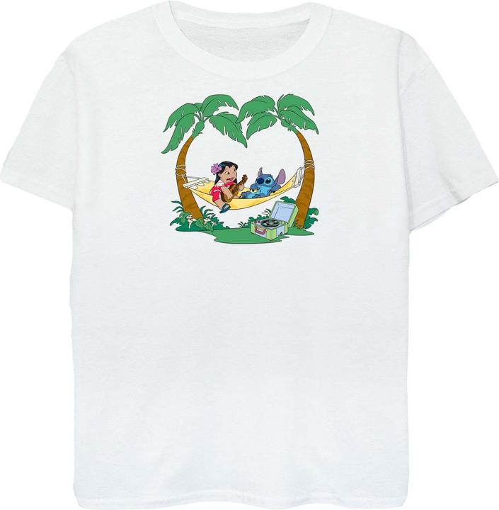 Produktbild Disney Lilo And Stitch Play Some Music TShirt (L)