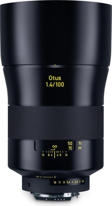 Image du produit Zeiss Otus T* 1.4 / 100 mm ZF.2 (Nikon F, Plein format)