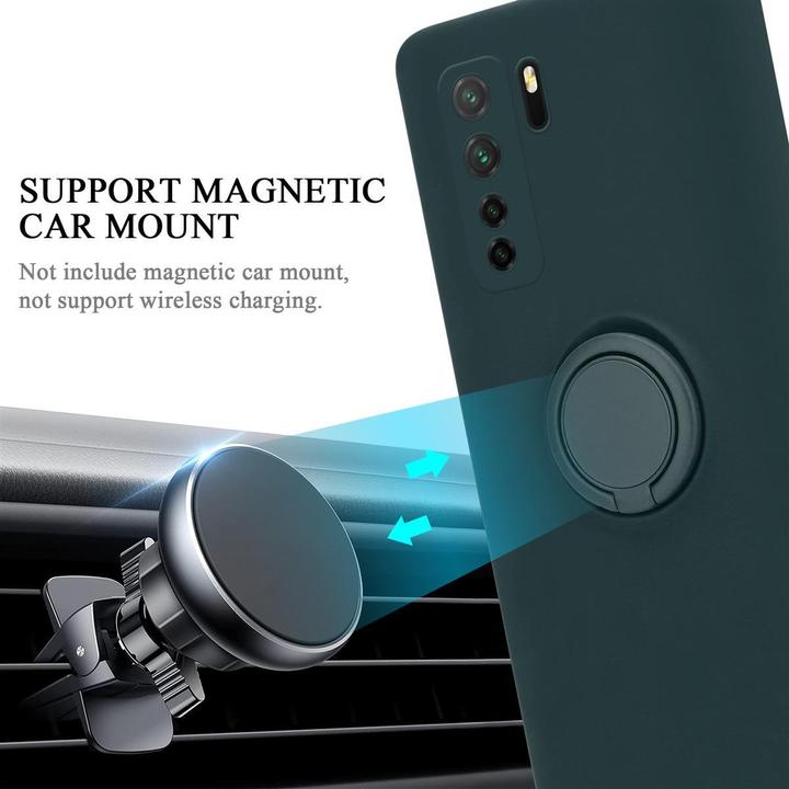 Image du produit Cadorabo Coque TPU Liquid Ring Silicone Case (Huawei Nova 6 SE, Huawei P40 Lite, Huawei Nova 7i)
