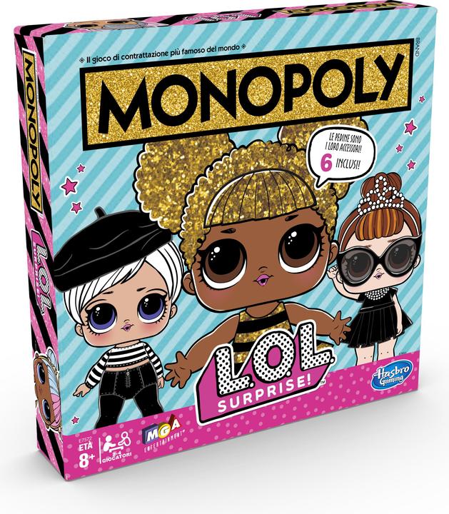 Image du produit Monopoly LOL Surprise! (Italien)