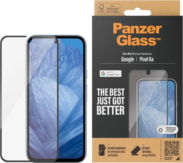 Immagine prodotto PanzerGlass Ultra-Wide Fit (1 Pezzo/i, Google Pixel 8a)