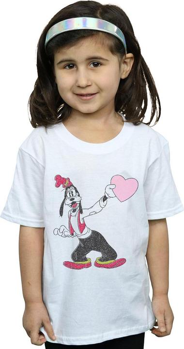 Image du produit Disney - T-shirt GOOFY LOVE HEART - Fille (140, 146)