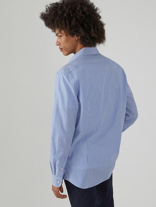 Image du produit La Redoute Collections Chemise à rayures avec col français (XL)