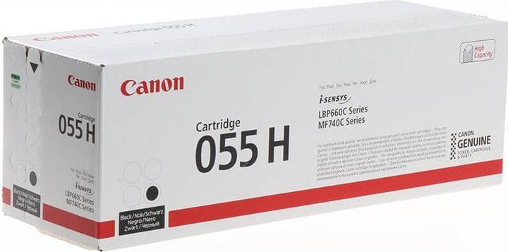 Actual product image Canon 055 H BK (FC)