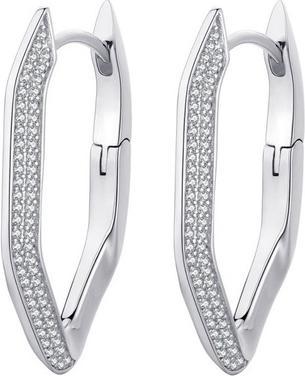 Produktbild Rosato Charming silver earrings with clear zircons Eva RZEV36