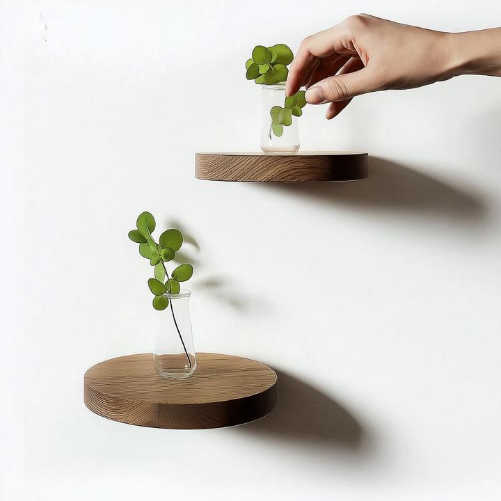 Immagine prodotto Hanah Home Vibe Four Decorative Wooden Wall Shelf