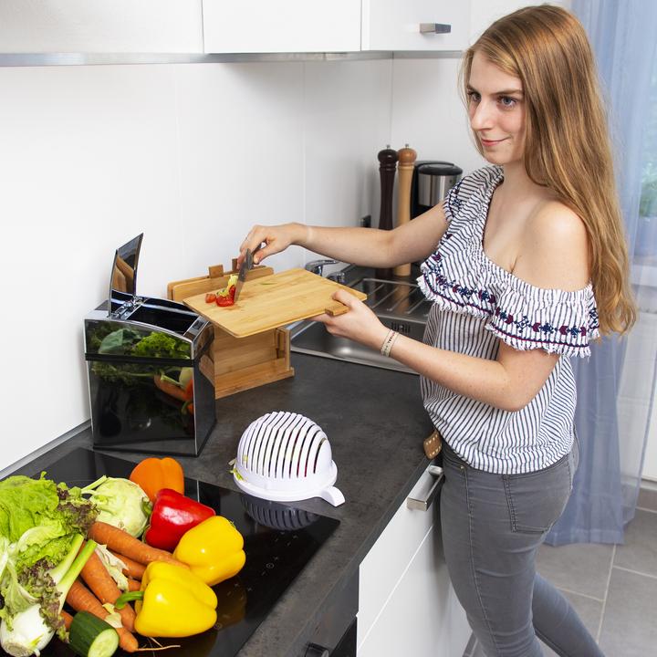 Produktbild Relaxdays Mülleimer Sensor (7 l)