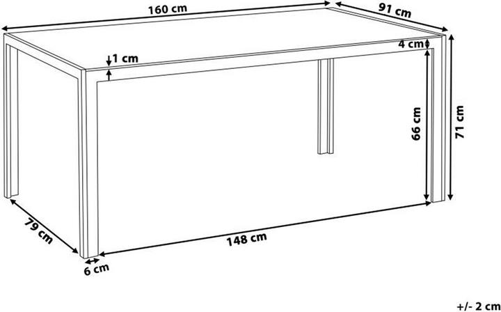 Actual product image Beliani Catania (160 cm)