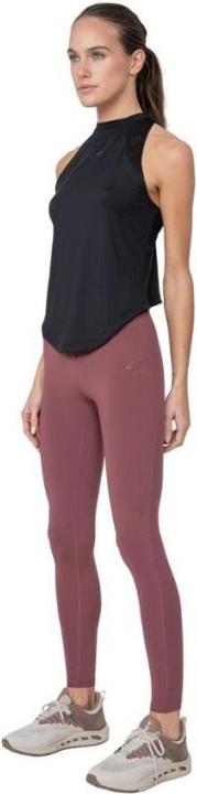 Actual product image 4F Women's fuchsia leggings burgundy H4Z22 SPDF011 (XS) (XS)
