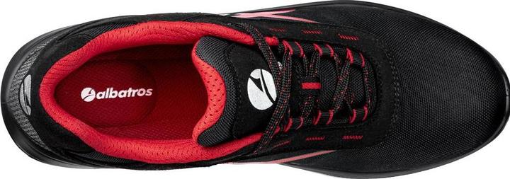 Actual product image Albatros GRID LOW SRC 648710210000046 Safety shoe S3 Shoe size (EU): 46 Black, Red 1 pair (S3, 46)