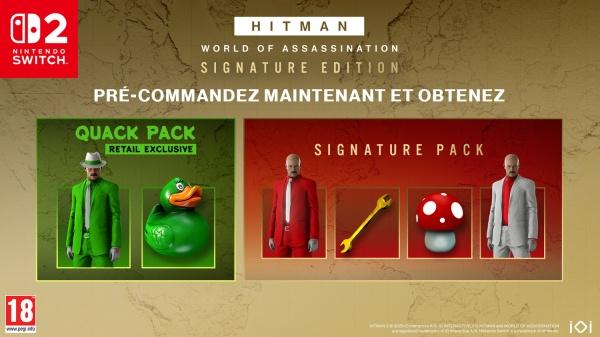 Actual product image IOI HITMAN World of Assassination - Signature Edition (Switch 2, FR)