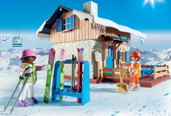 Produktbild Playmobil Skihütte (9280, Playmobil Family Fun)