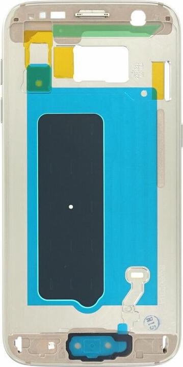 Actual product image Samsung Galaxy S7 Front Cover Frame Gold (Galaxy S7)