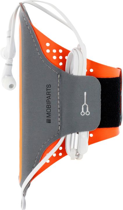 Actual product image Mobiparts Comfort Fit Sport Armband Apple iPhone 11 Neon Orange