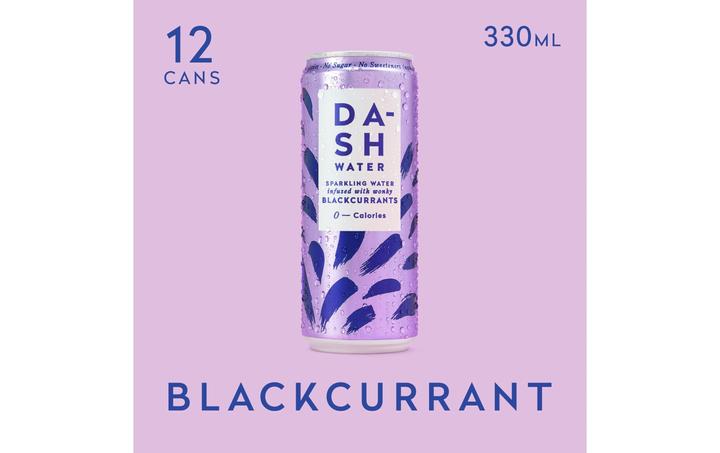 Produktbild Dash Water Blackcurrants (12 x 33 cl)
