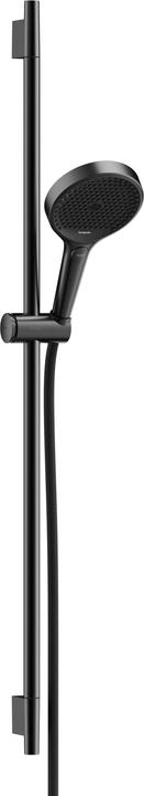 Actual product image hansgrohe Shower set Rainfinity 130 3 jet Unica S Puro 90cm Push Sch. bru bl brushed black chrome