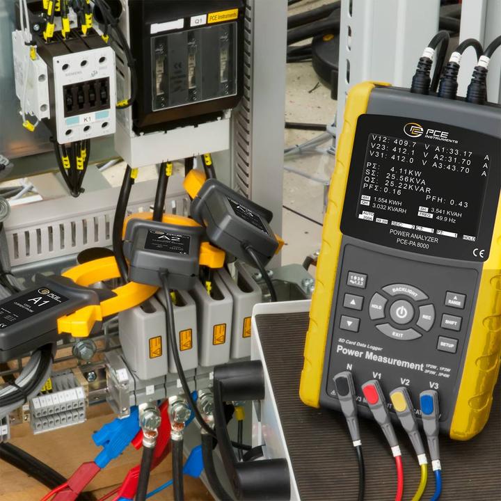 Produktbild PCE Instruments PCE-PA 8000 Netz-Analysegerät (Analysator)