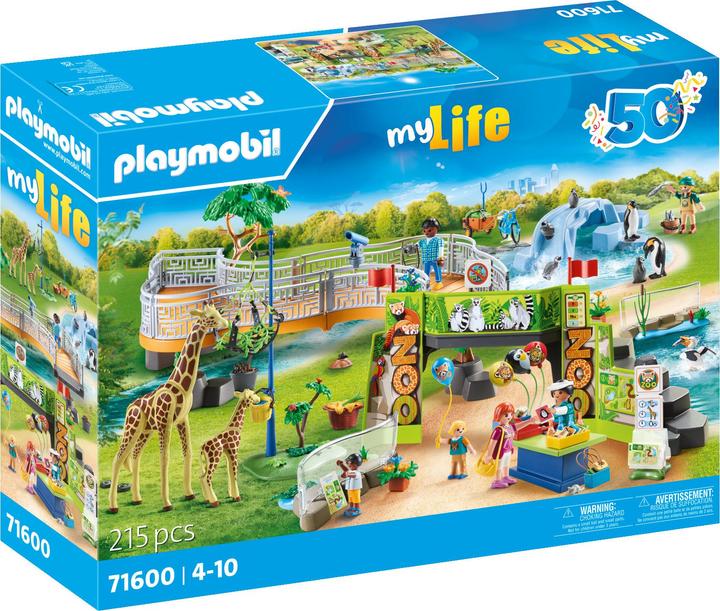 Image du produit Playmobil Mon grand zoo (71600, Playmobil Ma vie)