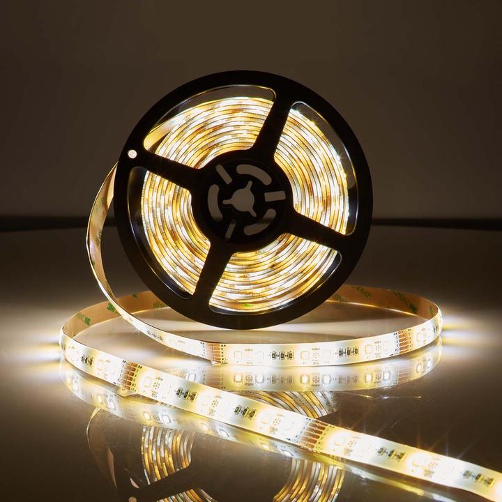 Actual product image Nedis SmartLife LED-Streifen | Wi-Fi | Kaltweiss / RGB / Warmweiss | SMD | 5.00 m | IP21 | 2700 - 65 (RGB, 500 cm, Indoor)