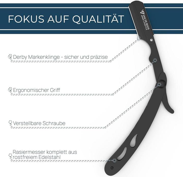 Produktbild Van de Boos Rasiermesser-Set