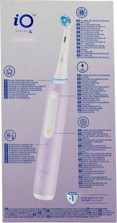 Immagine prodotto Braun Eltand Setola iO4 Lavanda Senza TC (Spazzolino oscillante)