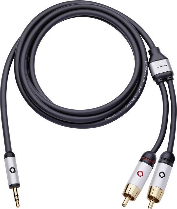 Oehlbach iConnect (5 m, 3.5mm Klinke (AUX), Cinch)