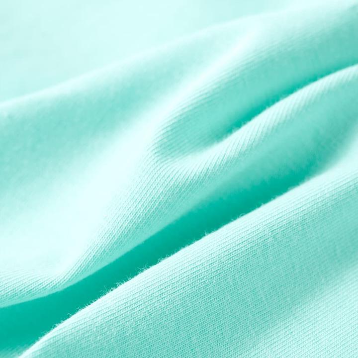 Actual product image VidaXL Children's T-shirt Light mint green 92,Material: 95 % cotton (92)