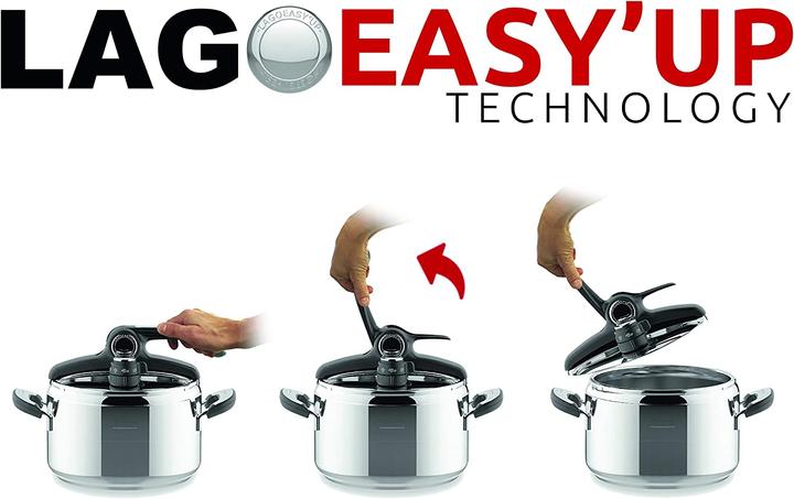Actual product image Lagostina Novia (22 cm, Steam cooker, Stainless steel)