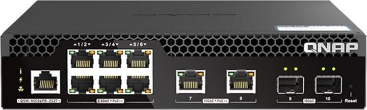 QNAP QSW-M2106P-2S2T (10 Ports)