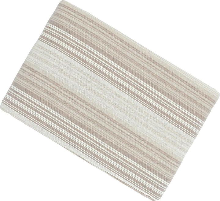 Immagine prodotto Casativo Maxi copriletto a righe 100% cotone, beige, 300 x 260 cm (300 x 260 cm)