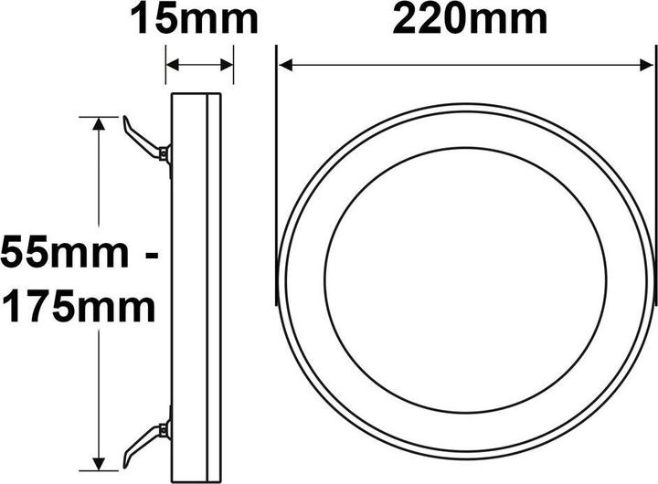 Immagine prodotto Isoled Faretti, Spot e Faretti a montaggio superficiale (1530 lm)