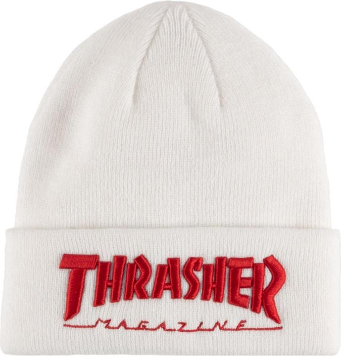 Actual product image Thrasher Embroidered Logo Beanie