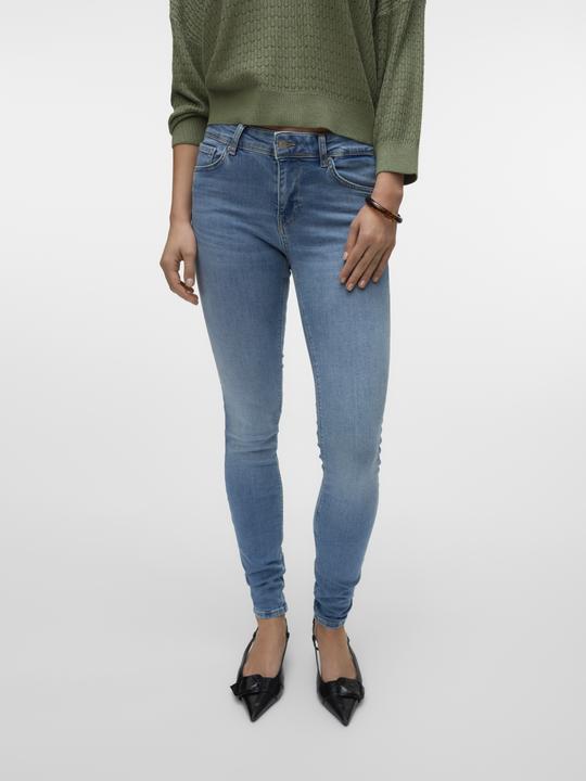 Produktbild Vero Moda VMLUX Mid Rise Slim Fit Jeans Slim Fit Jeans (32)