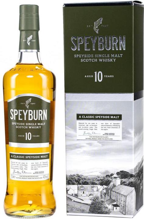 Immagine prodotto Speyburn Speyside 10 anni Whisky di malto singolo con cassa (Single Malt, Whisky scozzese)