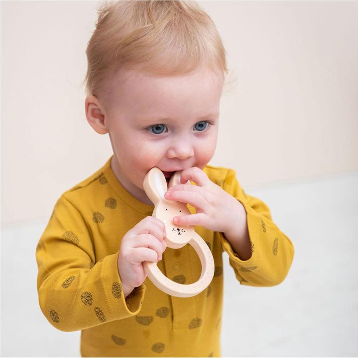 Productafbeelding Trixie Baby Bijtring van natuurlijk rubber, rond Mevrouw Konijn
