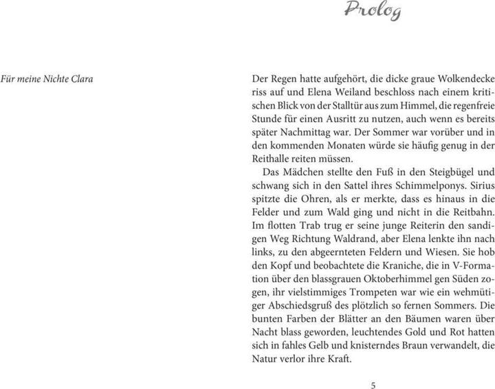 Produktbild Elena Ein Leben für Pferde 1: Gegen alle Hindernisse (Deutsch, Nele Neuhaus, 2017)