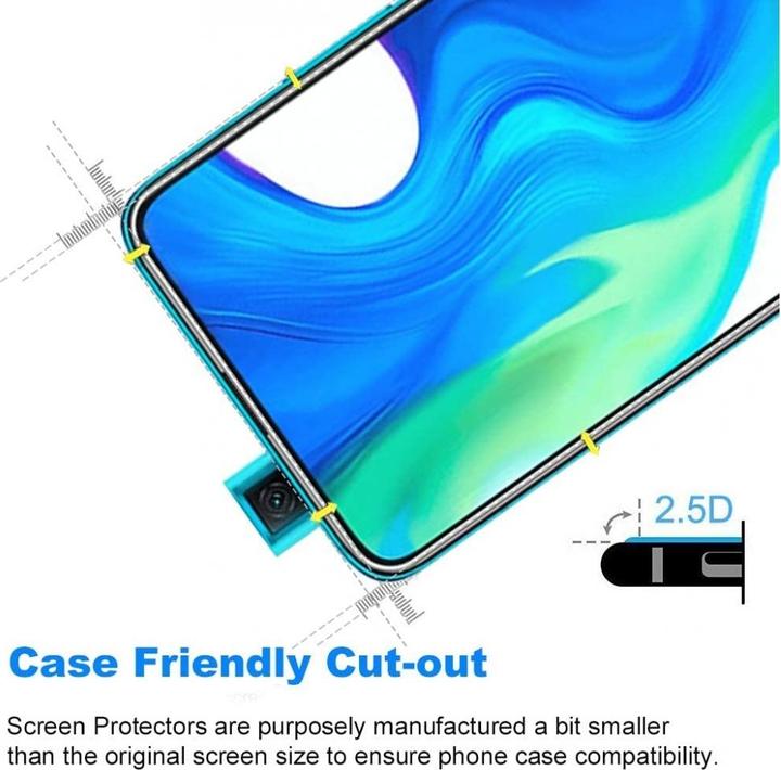 Produktbild Screenguard Xiaomi Poco F2 Pro Panzerglas Schutzfolie Case Friendly Design (1 Stück, Xiaomi Poco F2 Pro)