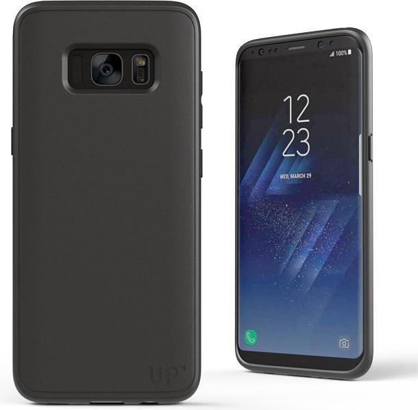 Produktbild Velleman Exelium - Schutzcover Mit Ladefunktion - Magnetisch - Samsung? Galaxy S8 Plus - Schwarz (Samsung Galaxy S8+)