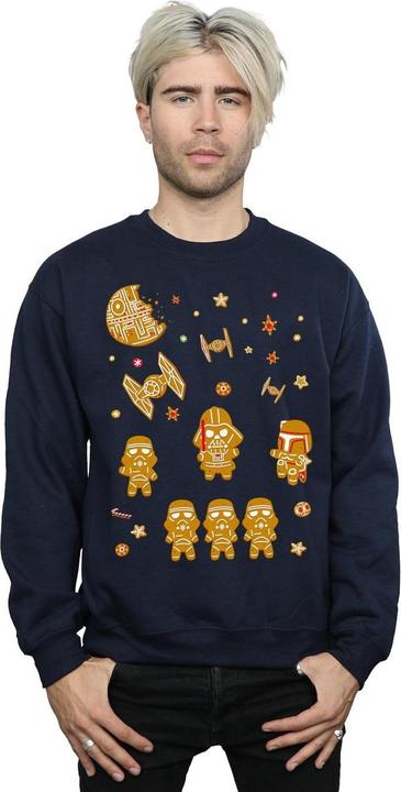 Actual product image Star Wars Mens Gingerbread Empire Sweatshirt (S)