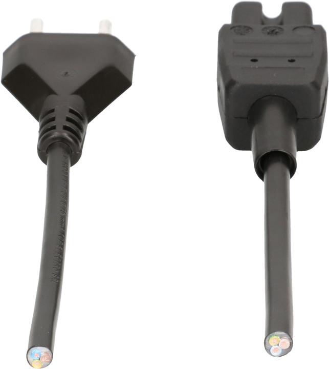 Produktbild Max Hauri TD-Apparatekabel H05VV-F3G1.0 Typ 12 / C15A (3 m)