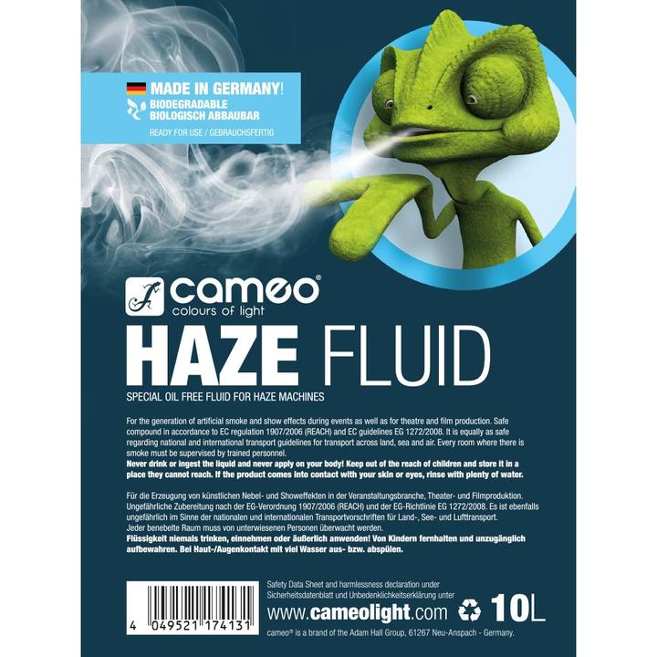 Produktbild HAZE FLUID 10 L Hazefluid (Nebelfluid)