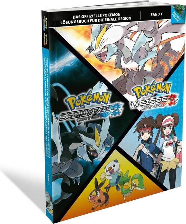 Actual product image Pokémon Black Edition 2 / : White Edition 2 - The Official Solution Book Volume 1