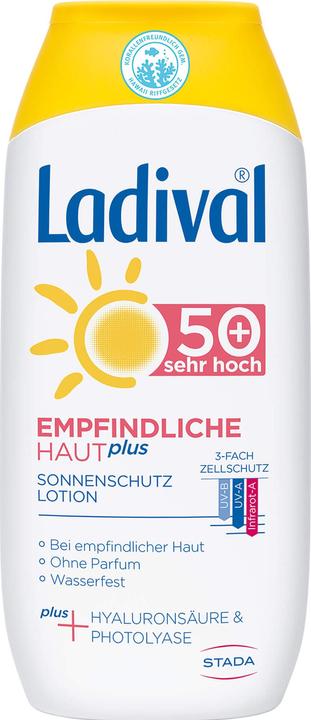 Produktbild Stada Ladival Empfindliche Haut Plus LSF50+, 200 ml LOT (Sonnencreme, SPF 50+, 200 ml)