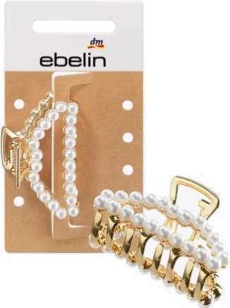 Immagine prodotto dm ebelin Ebelin, fibbia per capelli con perle, 1 pezzo (1 pz.)