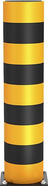 Image du produit Ampere Borne de protection STRONG, diamètre du tube 200 mm, jaune trafic, hauteur 900
